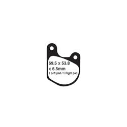 EBC Organic Brake Pads FA71