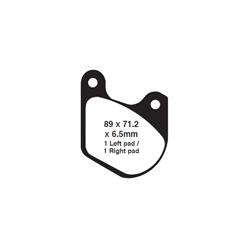 EBC Organic Brake Pads FA72