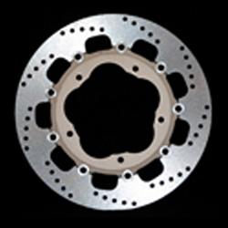 EBC Street Replacement Brake Rotors for 1987-1996 VT1100C SHADOW, 1997-2007 VT1100C SHADOW SPIRIT, 2005-2008 VTX1300R - MD1080RS