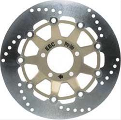 EBC Street Replacement Brake Rotors for 1975-1977 GL1000 GOLD WING - MD1074LS
