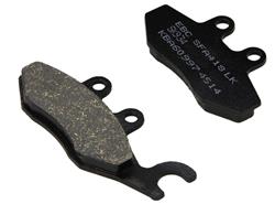 EBC Organic Scooter Brake Pads for 2012-2014 BV 350, 2010-2014 MP3 250 - SFA418