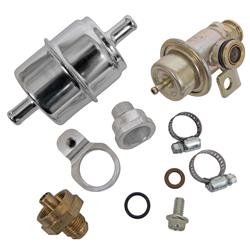 Edelbrock 8123 Fuel Line Fitting - Fuel Pump To Pressure Regulator Connection Kit