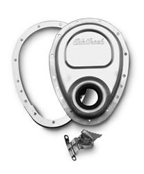 Edelbrock Two-Piece Aluminum Timing Covers