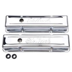 Edelbrock Signature Series Chrome Valve Covers 4649