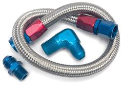 Edelbrock Stainless Steel Braided Fuel Lines - Free Shipping on Orders Over  $109 at Summit Racing