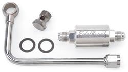 RED HORSE PERFORMANCE 5150-06-2 Dual Feed Carburetor Fitting Kit - For Holley 4150 Style Carburetors, Black