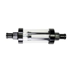 Edelbrock Clear View 100 Microns Fuel Filter with 0.375 in. Inlet Size 8748
