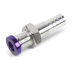 Eddie Marine Billet Aluminum Water Dump Fittings 237-22PR