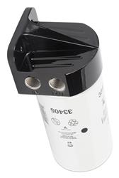 Eddie Marine Billet Aluminum High-Volume  Fuel Filter/Water Separators with 1/2 in. NPT Inlet Size 260-08BK