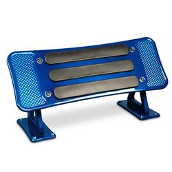 Eddie Marine Billet Aluminum Floor-Mount Pivot Foot Rest Assemblies