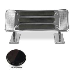 Eddie Marine Billet Aluminum Floor-Mount Pivot Foot Rest Assemblies 600-03BK