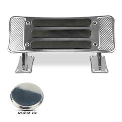 Eddie Marine Billet Aluminum Floor-Mount Pivot Foot Rest Assemblies 600-03CL