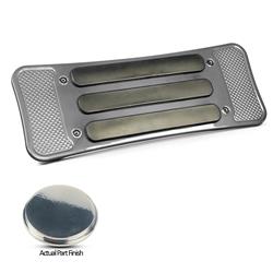 Eddie Marine Billet Aluminum Pedestal-Mount Foot Rest Assemblies 600-04CL