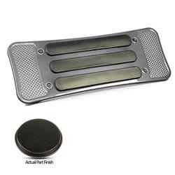 Eddie Marine Billet Aluminum Pedestal-Mount Foot Rest Assemblies 600-04MB