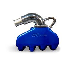 Eddie Marine EMI Thunder Exhaust System with Silent Choice High Performance Risers EMI-512B