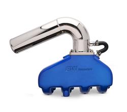Eddie Marine EMI Thunder Exhaust System with High Performance Risers EMI-552B