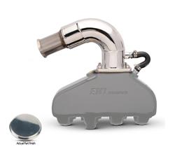 Eddie Marine EMI Thunder Exhaust System with Silent Choice High Performance Risers EMI-553P