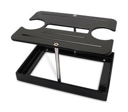 Eddie Marine Billet Aluminum Oil Tank Hold-Down Brackets OB-200BK