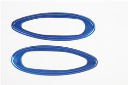 Eddie Marine Billet Aluminum Flush-Mount Side Light Bezels SD-102B