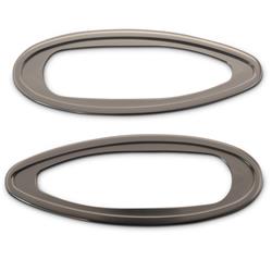 Eddie Marine Billet Aluminum Flush-Mount Side Light Bezels SD-102CA