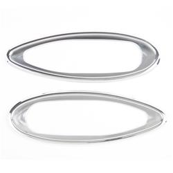 Eddie Marine Billet Aluminum Flush-Mount Side Light Bezels SD-102P