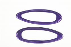 Eddie Marine Billet Aluminum Flush-Mount Side Light Bezels SD-102PR