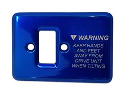 Eddie Marine Billet Aluminum Mercury Transom-Mount Trim Switch Covers SP-194B