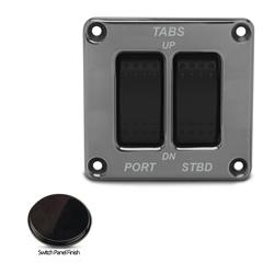Eddie Marine Billet Aluminum Switch Panels SP-201TBK