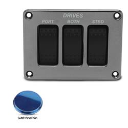 Eddie Marine Billet Aluminum Switch Panels SP-202DB
