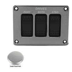 Eddie Marine Billet Aluminum Switch Panels SP-202DCA