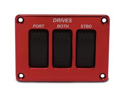 Eddie Marine Billet Aluminum Switch Panels SP-202DR