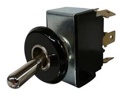 Eddie Marine Billet Aluminum Threaded Toggle Switch Bezels TSB-BK