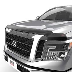 EGR SuperGuard Matte Black Hood Protectors for 2023-2025 COLORADO, 2017-2024 TITAN, 2016-2024 TITAN XD - 309595