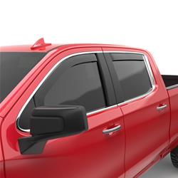 EGR In-Channel Window Visors for 2019-2023 SIERRA 1500, SILVERADO 1500 - 571895