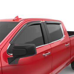 EGR In-Channel Window Visors for 2019-2023 SIERRA 1500, SILVERADO 1500 - 641691