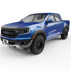EGR No-Drill Rugged Look Fender Flares for 2019-2020 RANGER - 753554