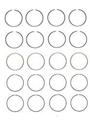 Enginetech Piston Ring Sets C85624-100