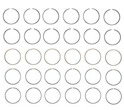 Enginetech Piston Ring Sets C89156-.50
