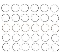 Enginetech Piston Ring Sets C93506-100