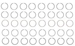 Enginetech Piston Ring Sets M37408-100