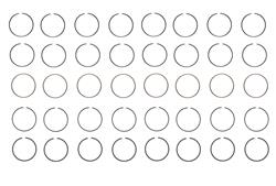 Enginetech Piston Ring Sets M37808-020