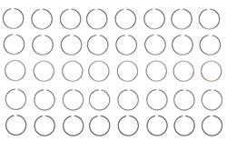 Enginetech Piston Ring Sets M42528-030