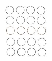 Enginetech Piston Ring Sets M87004-020