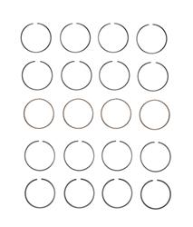 Enginetech Piston Ring Sets M87534-STD