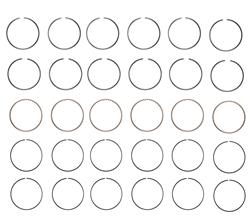 Enginetech Piston Ring Sets M96136-.50