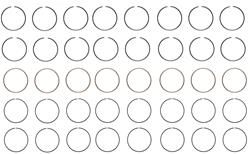 Enginetech Piston Ring Sets R39158-020