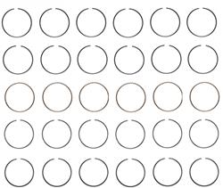 Enginetech Piston Ring Sets for 1996-2001 CHEROKEE, 1999-2004 GRAND CHEROKEE, 1997-2005 WRANGLER - S38816-STD
