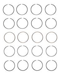 Enginetech Piston Ring Sets for 2003-2007 LANCER - S81514-STD