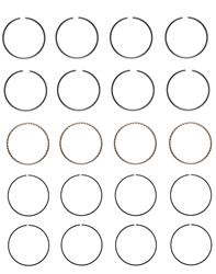 Enginetech Piston Ring Sets for 2007-2008 CANYON, 2007-2010 COLORADO - S95524-STD