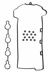 Enginetech Valve Cover Gaskets VCC134-B